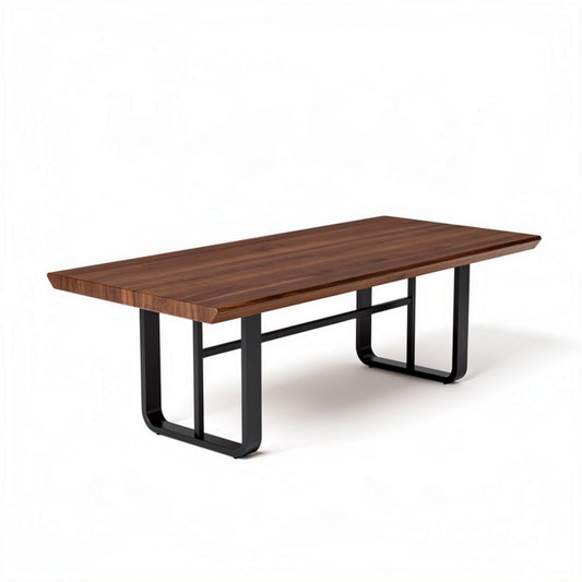 Eettafel van hout voor de eetkamer - 200 x 100 x 75cm